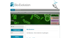 Desktop Screenshot of bio-evolution.net